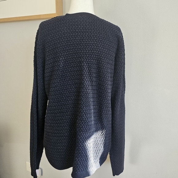 Artisan NY Cozy Knit Womens Sweater in Navy size XL - Picture 6 of 9